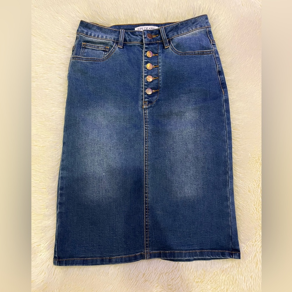 Jupe De Abby Denim Skirt Size XS